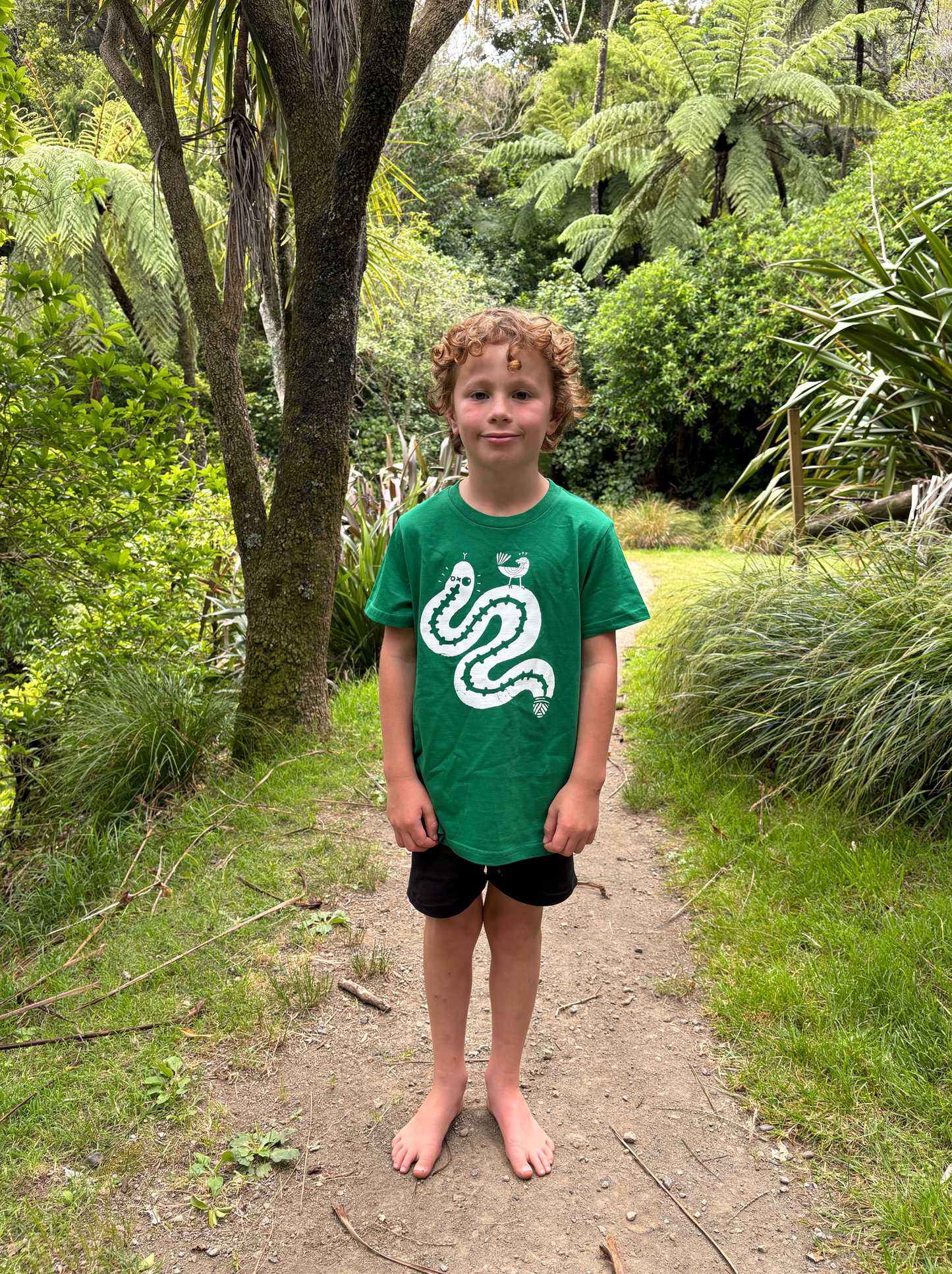 Kids Snake y Birdie Tee