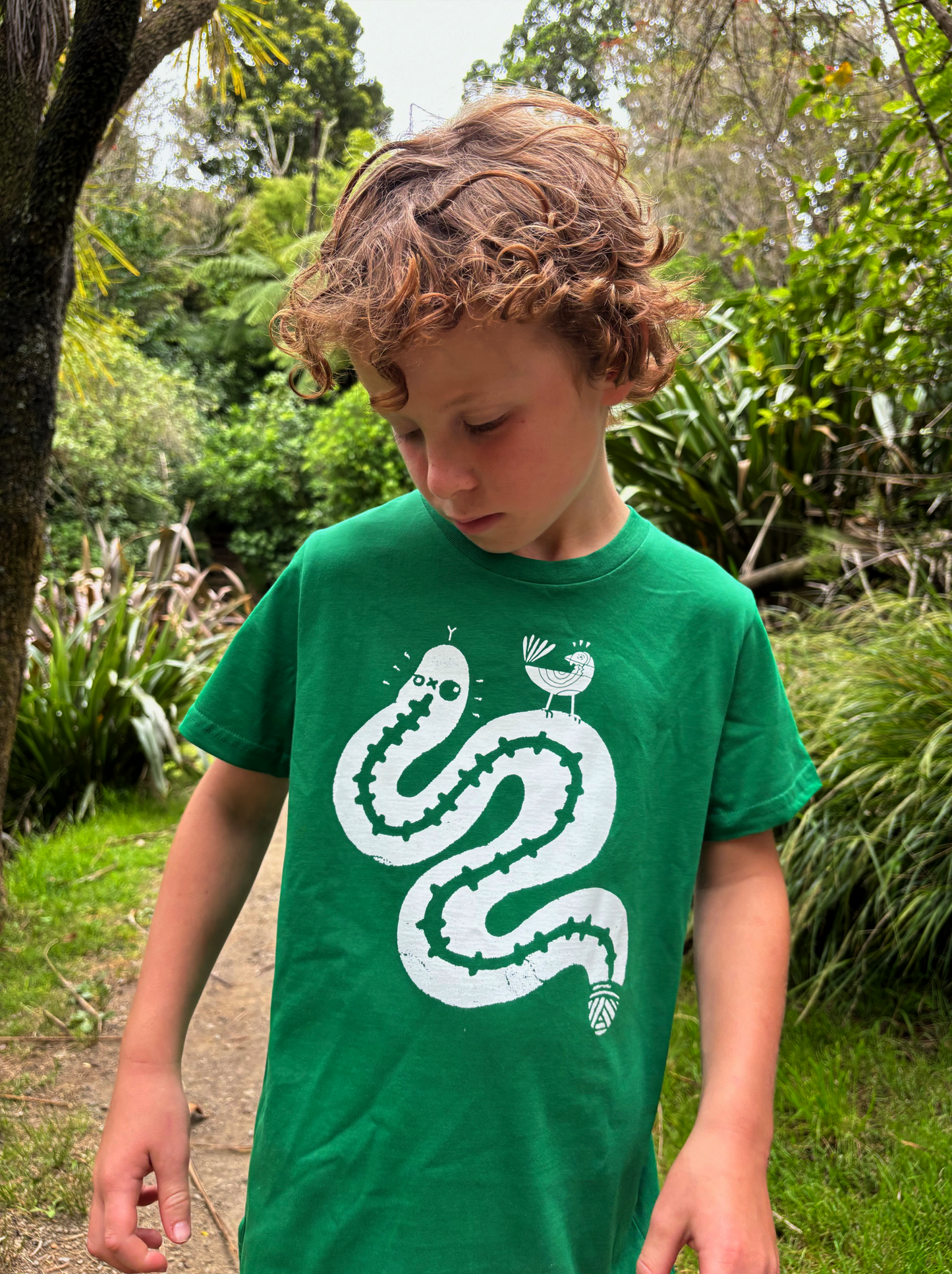 Kids Snake y Birdie Tee